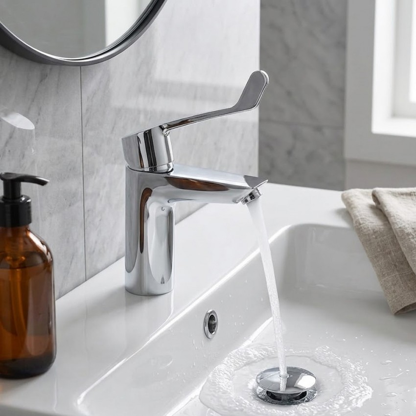 23983003 EUROSMART Змішувач д/раковини М, ліктьовий (1 сорт) GROHE фото 4