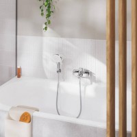 1018130000 Cubeo Одноважільний змішувач для ванни, хром GROHE фото 4
