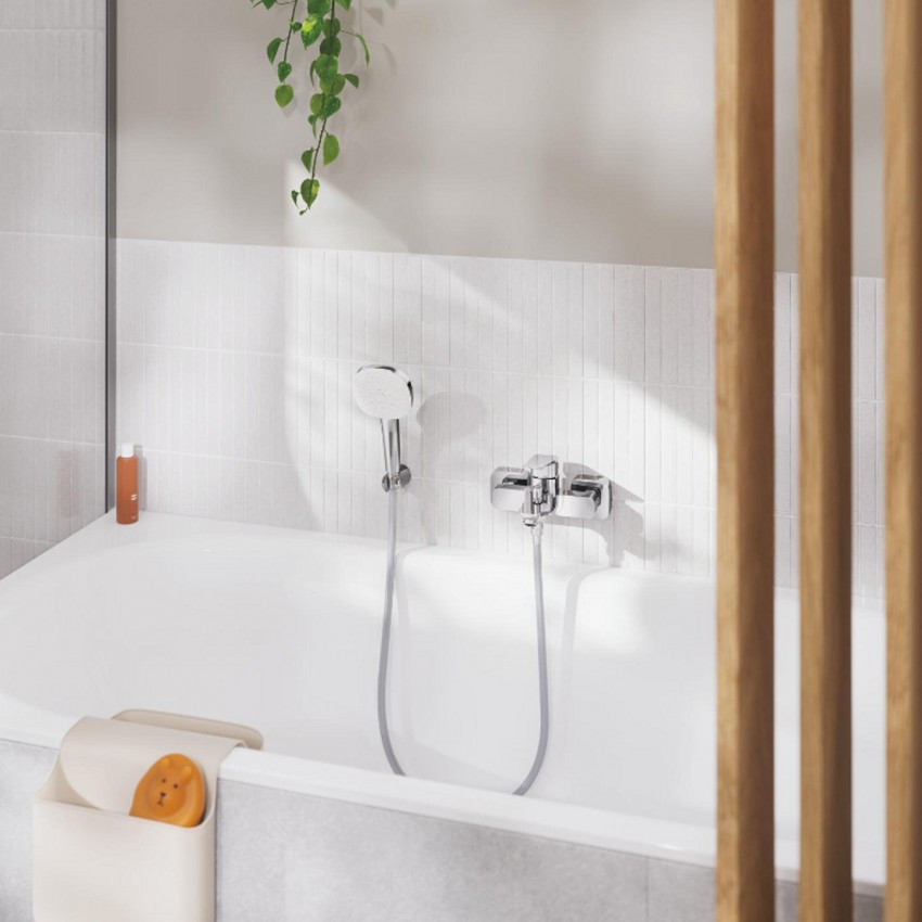 1018130000 Cubeo Одноважільний змішувач для ванни, хром (1 сорт) GROHE фото 4