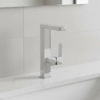 23844004  PLUS Змішувач д/раковини L, хром, з донним клапаном Click, висувний вилив GROHE