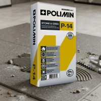 Клей д/гресу Полімін П-14/25кг (1 сорт) Polimin фото 1