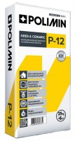Клей д/плитки Полімін П-12/25кг (1 сорт) Polimin