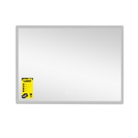 Дзеркало настінне Orion (OR2) 800х600 мм, прямокутне, з LED-підсвічуванням Touch, антизапотіванням, диммером, рег. яскравості Lidz LIDZ фото 2