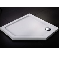 FTR0123 COMFORT Піддон душовий, п'ятикутн., 90х90, з сифоном (1 сорт) DEVIT фото 1