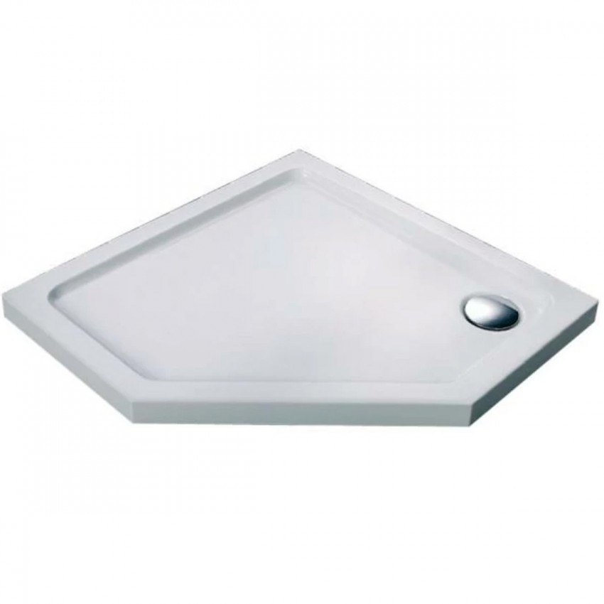 FTR0123 COMFORT Піддон душовий, п'ятикутн., 90х90, з сифоном (1 сорт) DEVIT