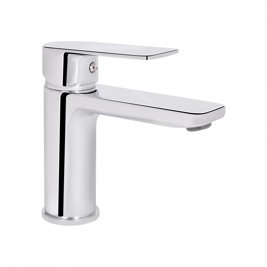 Змішувач для раковини низький Aries, Chrome (k35) QTARI270CRM45557 Qtap QTAP