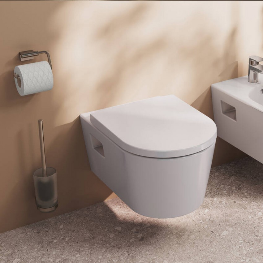 41782000 HG AddStoris S настінний тримач для туалетної щітки, хром (1 сорт) HANSGROHE фото 3