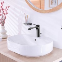 75020340  Vivenis Змішувач д/раковини з д/к, Brushed Black Chrome (1 сорт) HANSGROHE