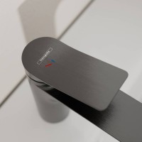 75020340  Vivenis Змішувач д/раковини з д/к, Brushed Black Chrome (1 сорт) HANSGROHE фото 3