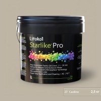 Клей-зат Starlike Pro 27 Caolino 2.5кг (1 сорт) Litokol