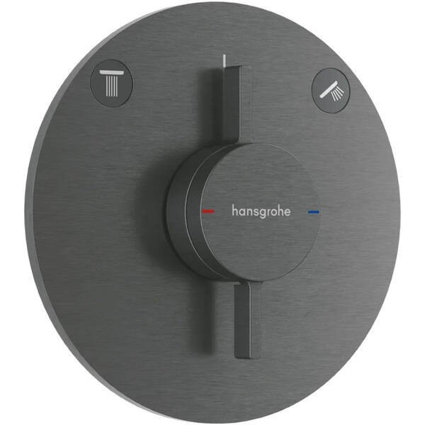 75418340 HG DuoTurn S змішувач для прихованого монтажу на 2 ф-ції, Brushed Black Chrome HANSGROHE фото 1