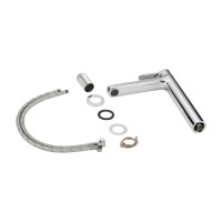Змішувач латунний для раковини високий Astra 001FH, Chrome (k35) LDAST001FHCRM48090 Lidz LIDZ фото 4