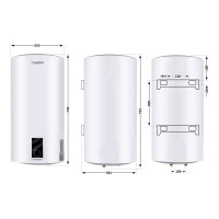 Водонагрівач електричний 50 л SLIM вертикальний, сухий ТЕН 2,0 кВт D50V20JD1K Thermo Alliance Thermo Alliance фото 1