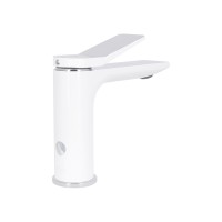 Змішувач для раковини низький Presto, Chrome/White (k35) QTPRE270CRW45576 Qtap QTAP фото 2