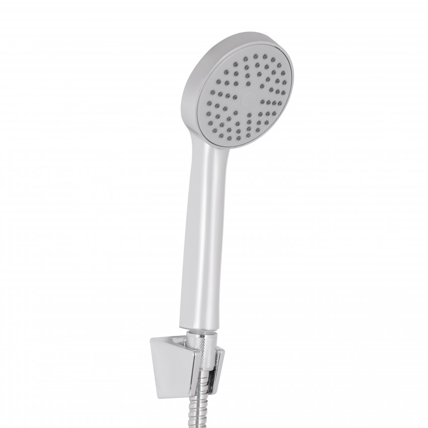 Змішувач для ванни Anny 005C2, Chrome (k40) з довгим поворотним виливом та душовим гарнітуром LDANN005C2CRM35102 Lidz LIDZ фото 4