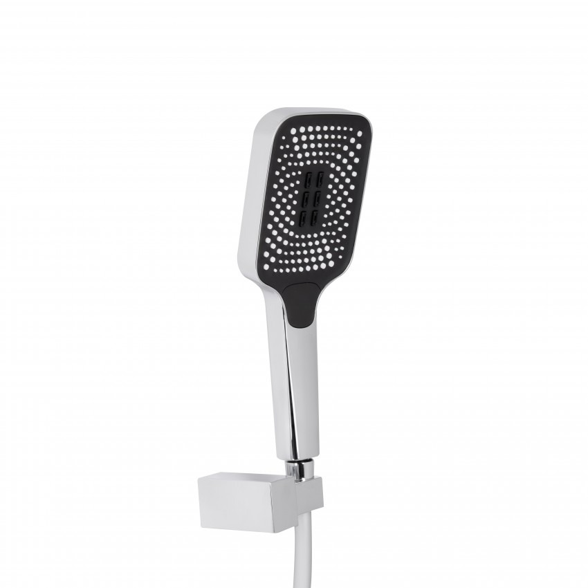Змішувач для душу Capricorn, Chrome (k35) з душовим гарнітуром QTCAP4060102C48221 Qtap QTAP фото 3
