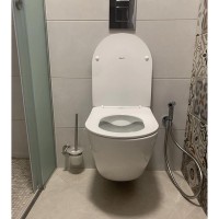 3020162 UNIVERSAL Унітаз підвісний безобідковий  quick-fix, soft-close (1 сорт) DEVIT фото 2