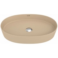 LP160-00CM00E-0000  Раковина Loop на стільницю  40x60 см, Cappucino Matt (1 сорт) Creavit фото 2