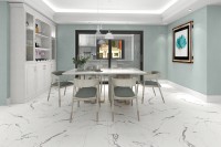 Вінілова підлога SPC Stone Statuario grey 91.5x46.5x0.6 см (5+1мм) BLISSGROUND