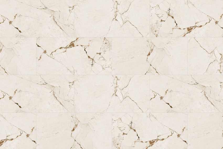 Вінілова підлога SPC Stone Marble beige 91.5x46.5x0.6 см (5+1мм) BLISSGROUND фото 2