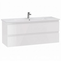 AD0120.10.PB ALINDA,Тумба під раковину 120см з умивальником SU, White (1 сорт) Creavit фото 1