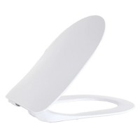 FE322-11MB00E-0000 FREE Унітаз підвісний з кришкою Soft Closing , безобідковий, White Matt (1 сорт) Creavit фото 4