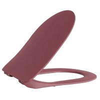 FE322-11BR00E-0000 FREE Унітаз підвісний з кришкою Soft Closing , безобідковий,  Berry (1 сорт) Creavit фото 3