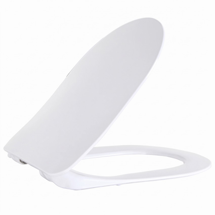 KC0903.01.0100E Кришка для унітазу Soft Close, White Matt (1 сорт) Creavit фото 1