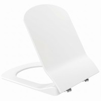 KC1103.01.0100E ELEGANT Кришка для унітазу Soft Close, White Matt (1 сорт) Creavit фото 1