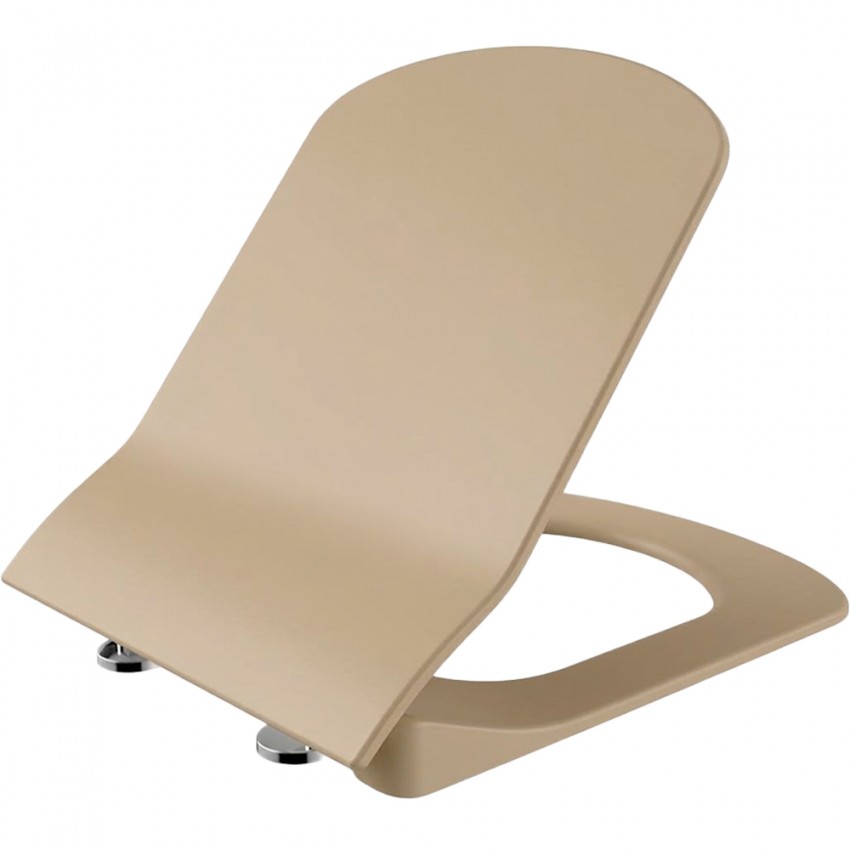 EG321-11CM00E-0000 ELEGANT Унітаз  з кришкою підвісний безобідковий, Cappucino Matt (1 сорт) Creavit фото 4