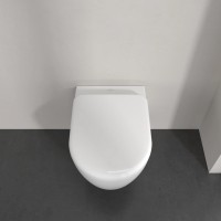5656CL01 Skyla  Унітаз підвісний DirectFlush з кришкою QuickRelease/SoftClosing з турбозмивом, White Alpin (1 сорт) VILLEROY  BOCH фото 4