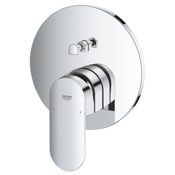 24060004 PLUS Змішувач д/ванни, хром, з перемикачем GROHE фото 3