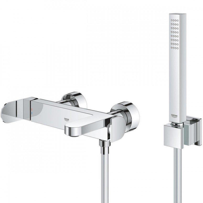 33547004  PLUS Змішувач д/ванни, хром, з ручним душем (1 сорт) GROHE фото 2