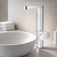 23873004 PLUS Змішувач д/раковини L, хром, з донним клапаном Click (1 сорт) GROHE