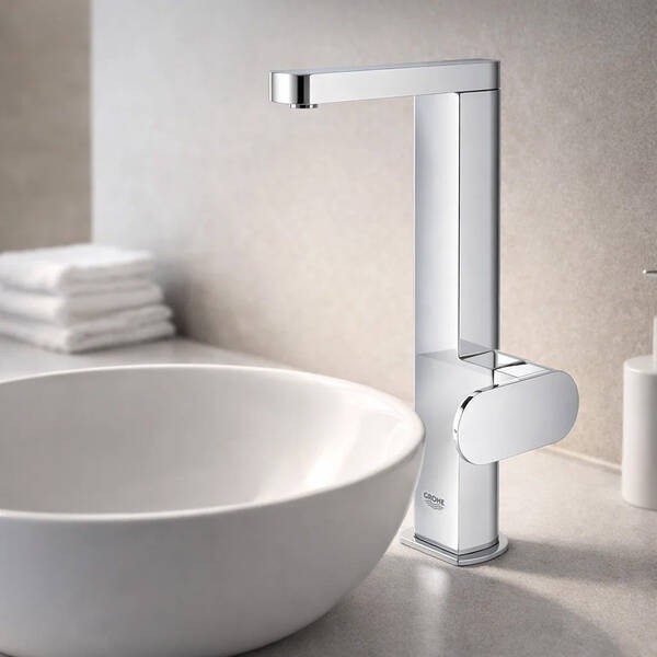 23873004 PLUS Змішувач д/раковини L, хром, з донним клапаном Click GROHE
