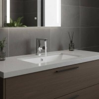 23872004  PLUS Змішувач д/раковини M, хром, з донним клапаном Click GROHE