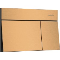 66003140 HG Змивна клавіша  iFrame Element E, brushed bronze (1 сорт) HANSGROHE фото 1