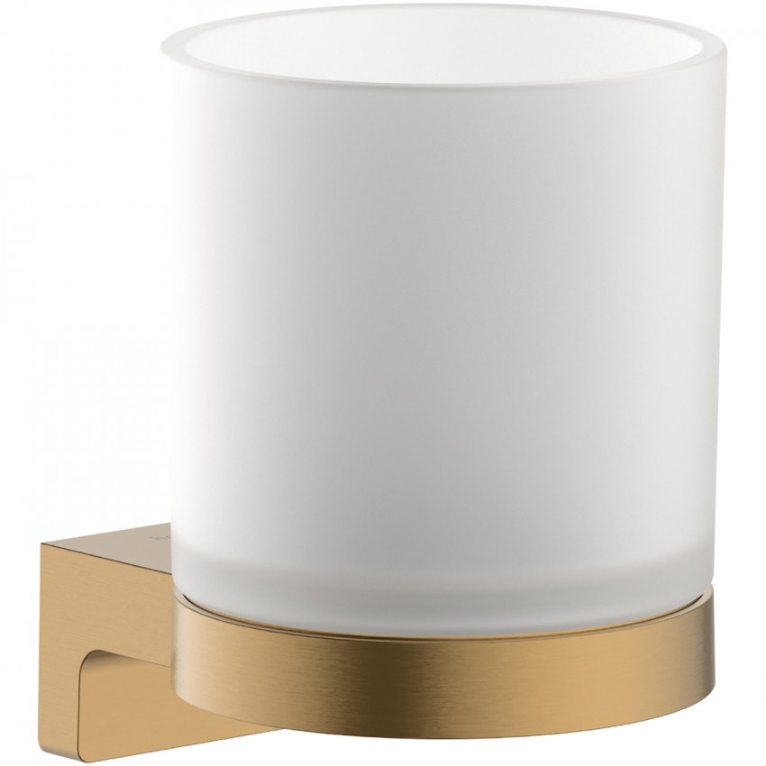 41769140 HG AddStoris S toothbrush tumbler BBR Стакан для зубн. щіток, матова бронза (1 сорт) HANSGROHE фото 1