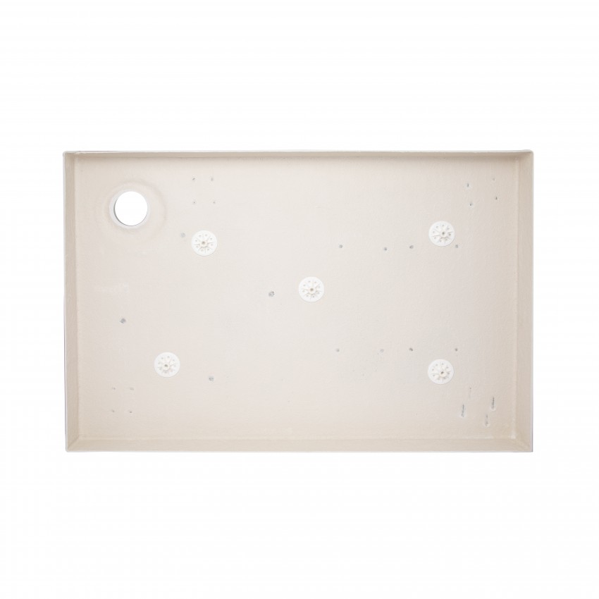Душовий піддон Tern 3012812, 120x80x12 см, прямокутний, акриловий + ніжки, діаметр зливу 90 мм Qtap QTAP фото 3