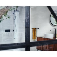 45712340 AXM Axor One Зовнішня частина термостата, Brushed Black Chrome AXOR фото 2
