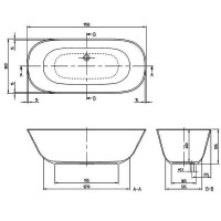 UBQ175ANH7F200V-01 Ванна 1750х800 VILLEROY namp; BOCH фото 2