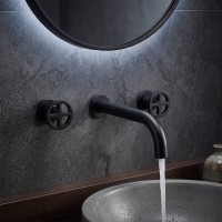 MN013511.5L Grace Змішувач для раковини зі стіни, 5L Brushed Black Titanium CISAL фото 3