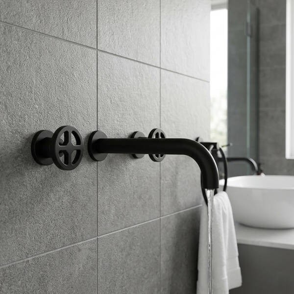 MN013511.5L Grace Змішувач для раковини зі стіни, 5L Brushed Black Titanium CISAL