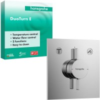 75417000 HG DuoTurn E Зовнішня частина змішувача для душу на 2 споживачі, хром HANSGROHE фото 2