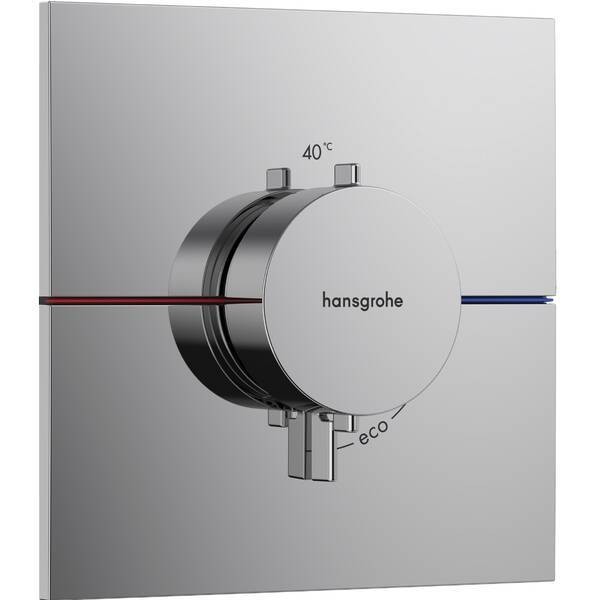 15574000 HG ShowerSelect Comfort E ShowerSelect Comfort E Зовнішня частина термостату, хром HANSGROHE
