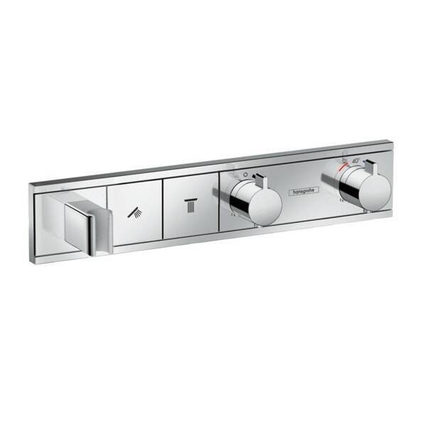 15355000 RainSelect Зовнішня частина термостата на 2 функції HANSGROHE