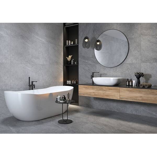 GRES ROBSTONE GREY RECT Ceramika Gres фото 4