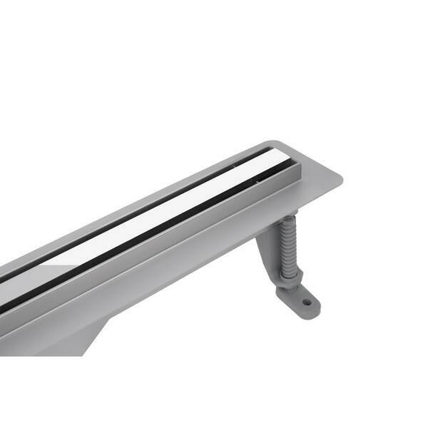 UN7033C Universal Slim Душовий канал 70 з нержавіючої сталі, сифоном і декоративною накладкою, з горизонтальним виводом, нержавіюча сталь DEVIT фото 3
