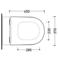QKCW09 Quick/APP Кришка для унітаза soft-close, fango FLAMINIA фото 1