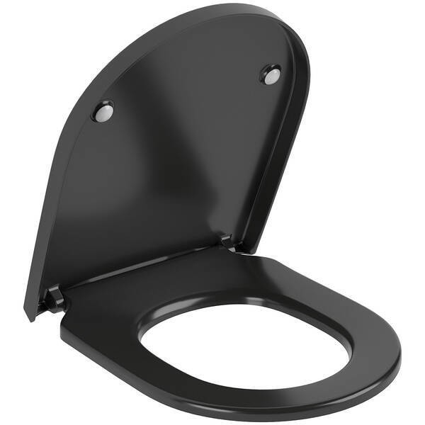 8M42S1R7  Subway 3.0  Кришка, Pure Black VILLEROY namp; BOCH фото 2